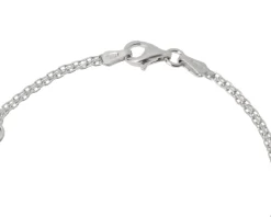 Bracciale bimbo/a argento con piastrina Selezione zanolli