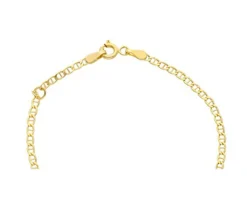 Bracciale bimbo oro 750‰ con piastrina Selezione zanolli