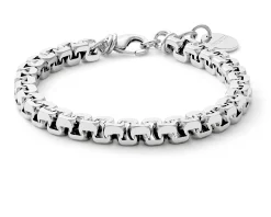 Bracciale classica in bronzo bianco Unoaerre