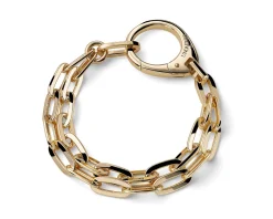 Bracciale classica in bronzo dorato Unoaerre
