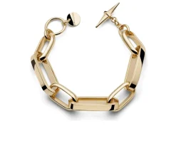Bracciale classica in bronzo dorato Unoaerre