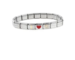 Bracciale composable acciaio amante del volley Nomination