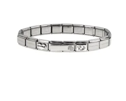 Bracciale composable acciaio cane best friend Nomination