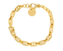 Bracciale dinamica in bronzo dorato Unoaerre