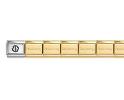 Bracciale link base composable classic oro Nomination