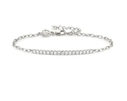 Bracciale lovelight argento con cubic zirconia bianchi Nomination