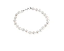 Bracciale oro 750‰ e perle akoya Selezione zanolli