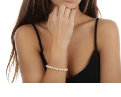 Bracciale oro 750‰ e perle akoya Selezione zanolli