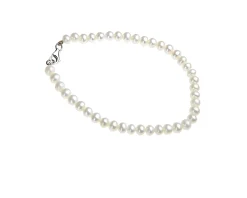Bracciale oro 750‰ e perle bianche coltivate 24 mesi Selezione zanolli