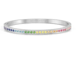 Bracciale pretty bangles acciaio con zirconi multicolore Nomination