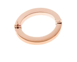 Bracciale rigido square in bronzo rosè Unoaerre