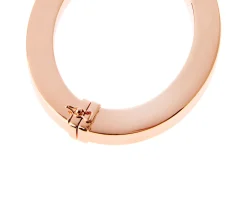 Bracciale rigido square in bronzo rosè Unoaerre