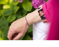 Bracciale tennis argento con zirconi blu Selezione zanolli