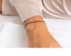 Bracciale tennis oro 750‰ e rubini ct. 1.05 Davite & delucchi