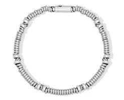 Bracciale uomo acciaio ad anelli con chiusura calamita Liu jo