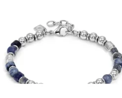Bracciale uomo instinctstyle sea acciaio sodalite Nomination
