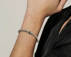 Bracciale uomo manvision acciaio tubolare con 3 elementi Nomination