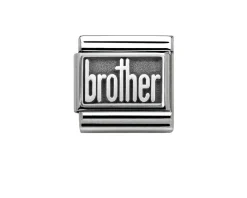 Brother composable acciaio e argento Nomination