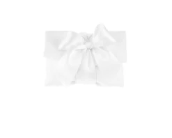 Busta portaconfetti bianca con fiocco bianco Selezione zanolli
