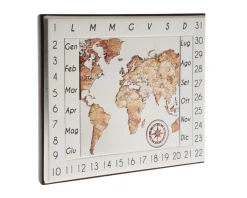 Calendario perpetuo argento pvd Selezione zanolli