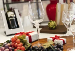 Calice vino bordeaux medusa lumiere cristallo Versace