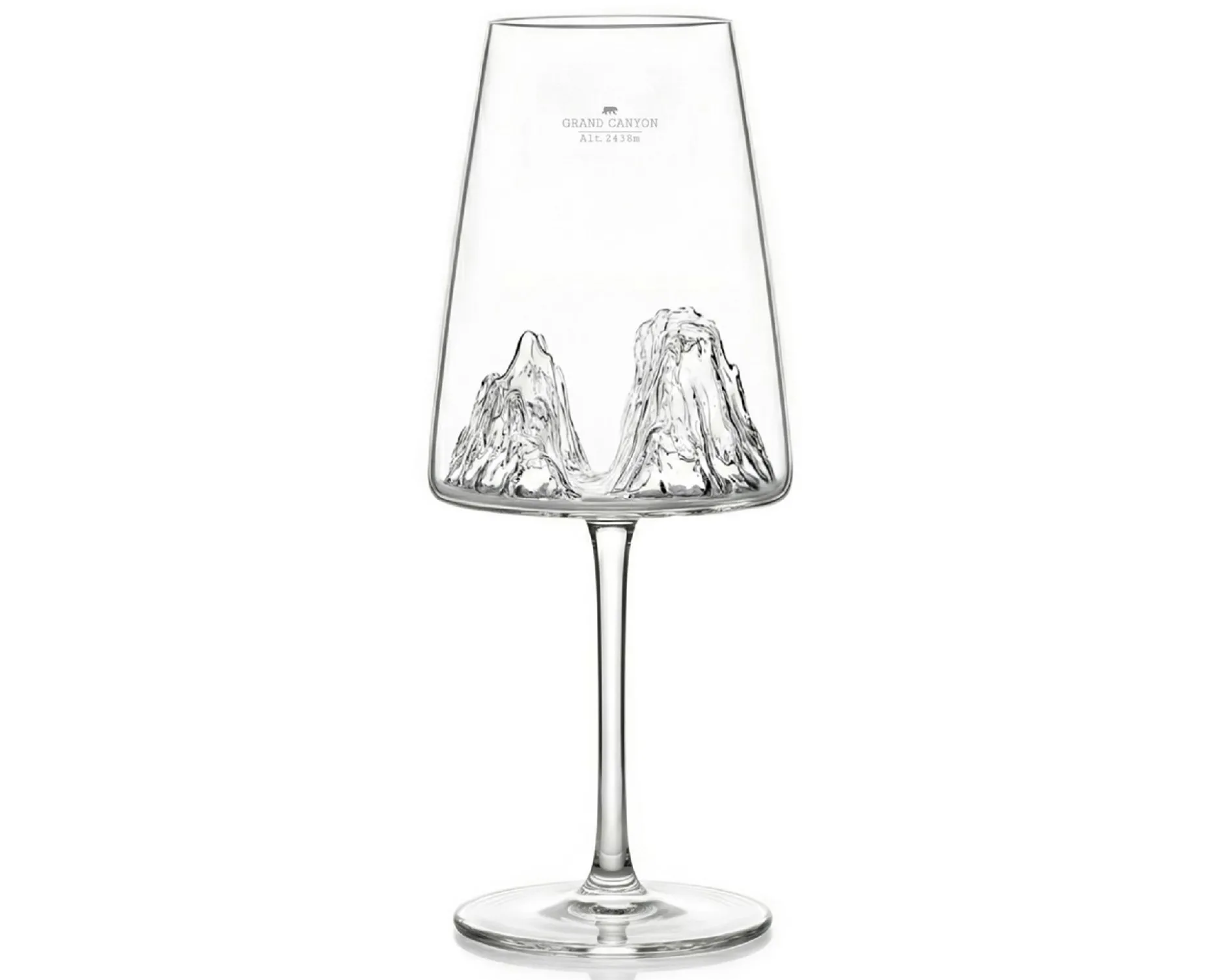 Calice vino topographic grand canyon Alaskan maker