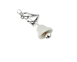 Campanella madonna metallo argentato con scatola Selezione zanolli