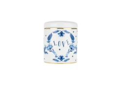 Candela profumata la tavola scomposta porcellana love Bitossi home