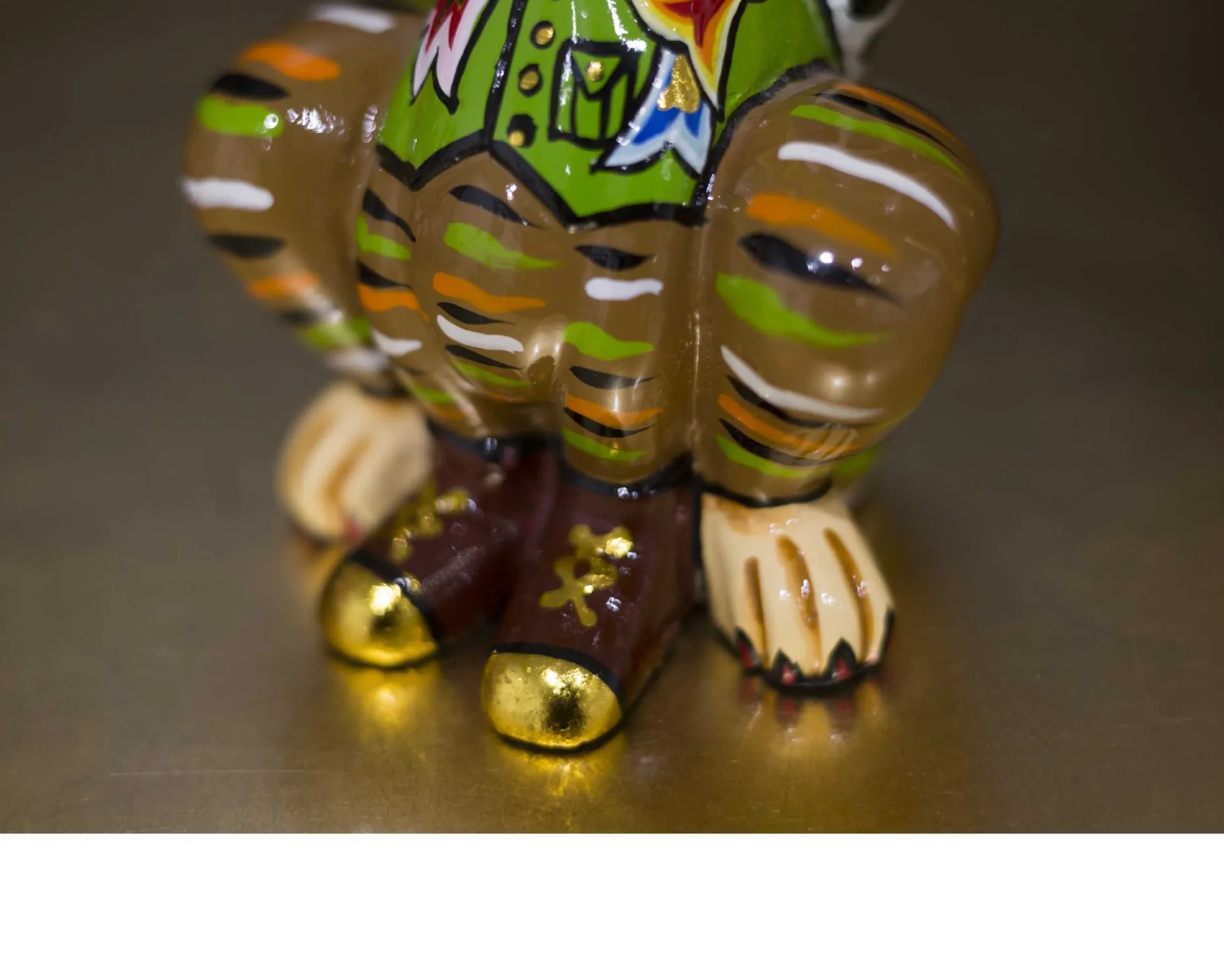 Cane jules s dipinto a mano Tom's drag