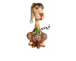 Cane jules s dipinto a mano Tom's drag