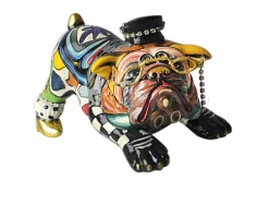 Cane little ewald dipinto a mano Tom's drag