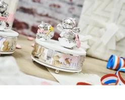 Carillon ballerina forever friends orsetto rosa Selezione zanolli