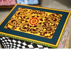 Cassettiera ancona arancione tre cassetti Tom's drag
