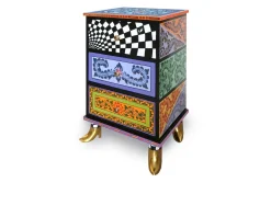 Cassettiera ancona blu tre cassetti Tom's drag