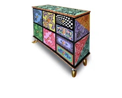 Cassettiera elba realizzato a mano Tom's drag