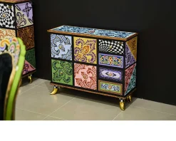 Cassettiera elba realizzato a mano Tom's drag