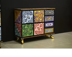 Cassettiera elba realizzato a mano Tom's drag