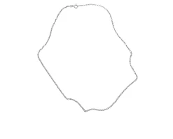 Catenina argento a maglia rolò Selezione zanolli