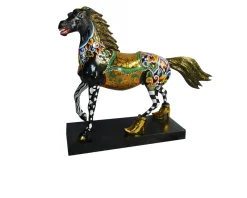 Cavallo black beauty l dipinto a mano Tom's drag