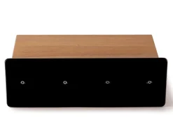 Ceppo coltelli magnetico black edge acciaio acacia Sambonet