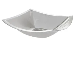 Cesto design alpacca argentata quadro Selezione zanolli