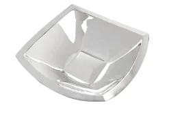 Cesto design alpacca argentata quadro Selezione zanolli