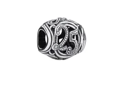Charm raggiungimenti argento 25 anni Chamilia