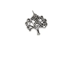 Ciondolo albero della vita con cristallo, scatola e confetti Selezione zanolli