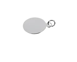 Ciondolo ovale argento Selezione zanolli