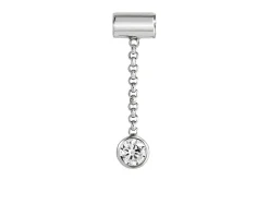 Ciondolo seimia argento con cubic zirconia pendente Nomination