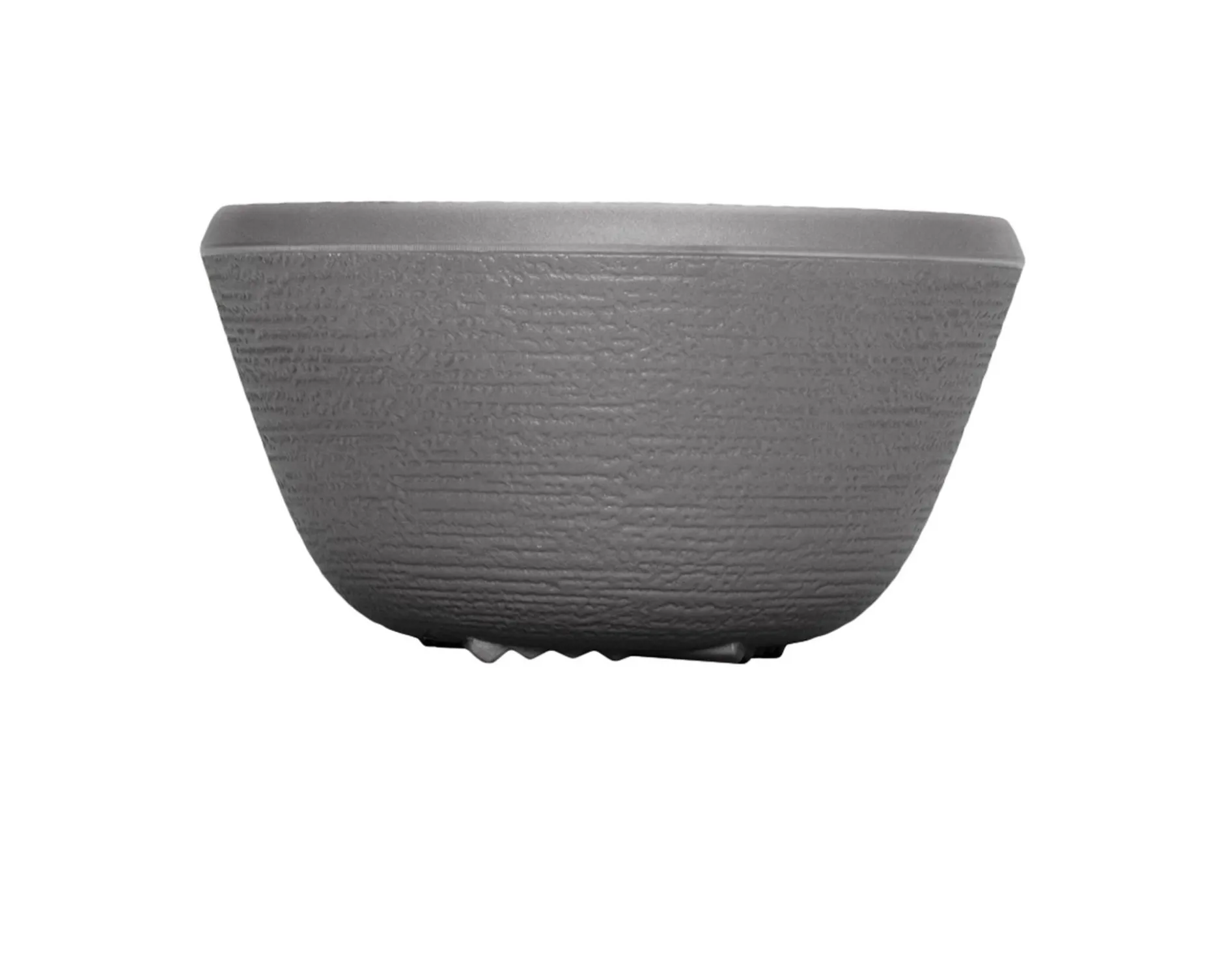 Ciotolina trama nero antracite Kartell
