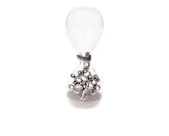 Clessidra albero della vita con sabbia argento e scatola regalo Selezione zanolli