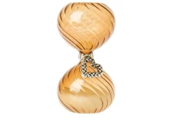 Clessidra ambra con ciondolo cuore Selezione zanolli