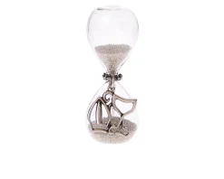 Clessidra calice mitra con sabbia argento e scatola regalo Selezione zanolli